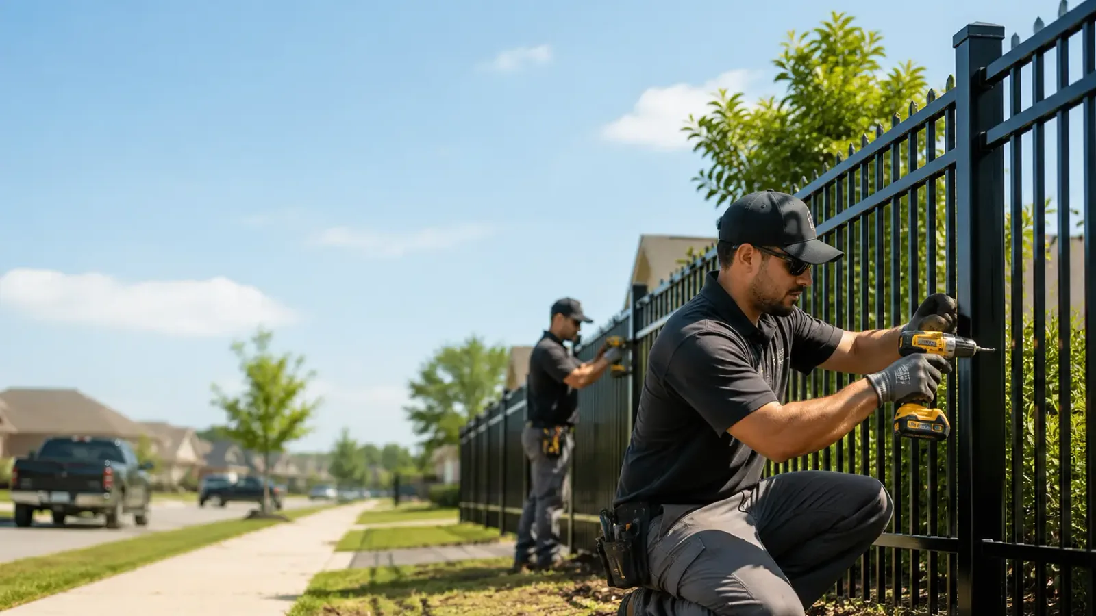 Metal Fence Installation in Flanagan, IL